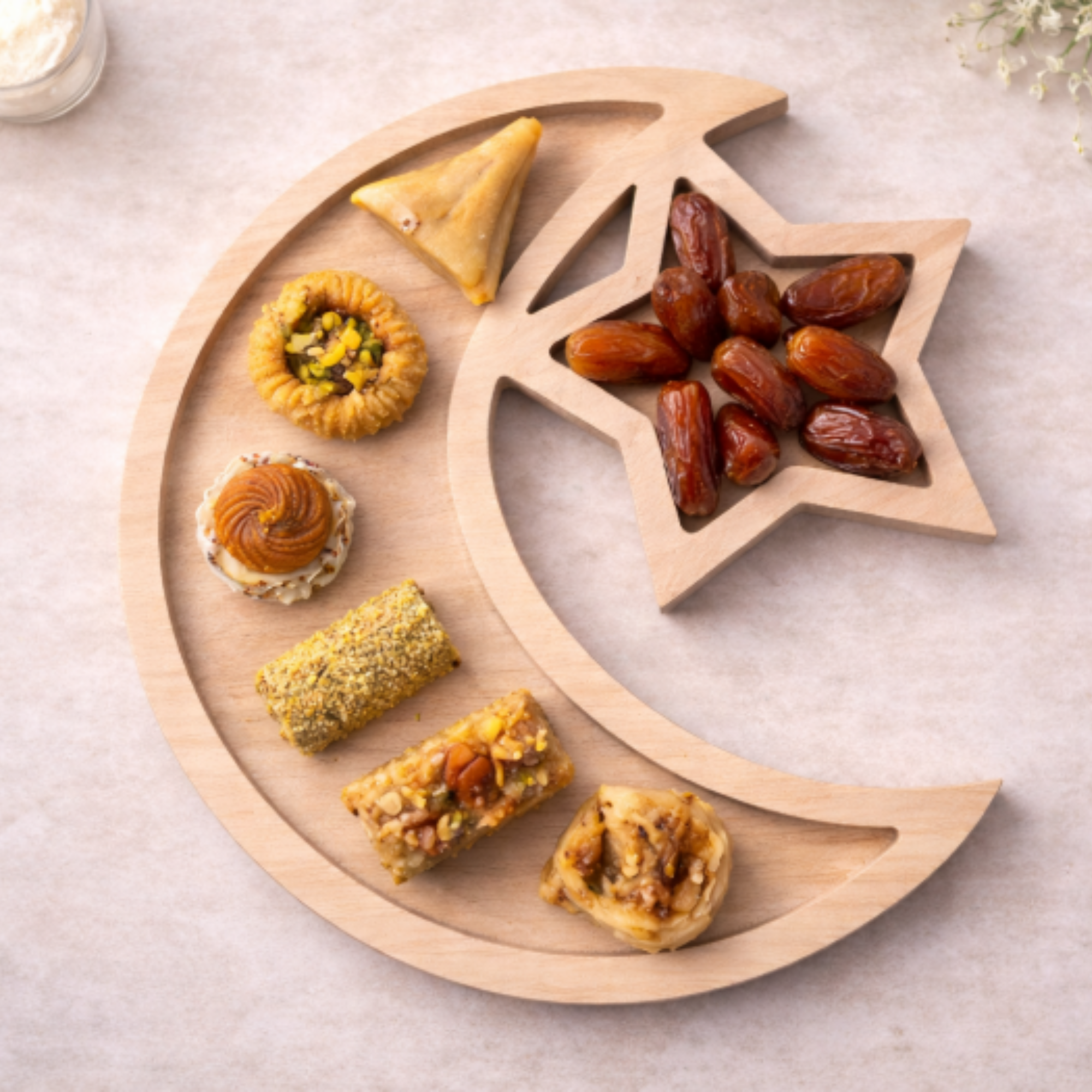 Maan en ster plateau - Iftar