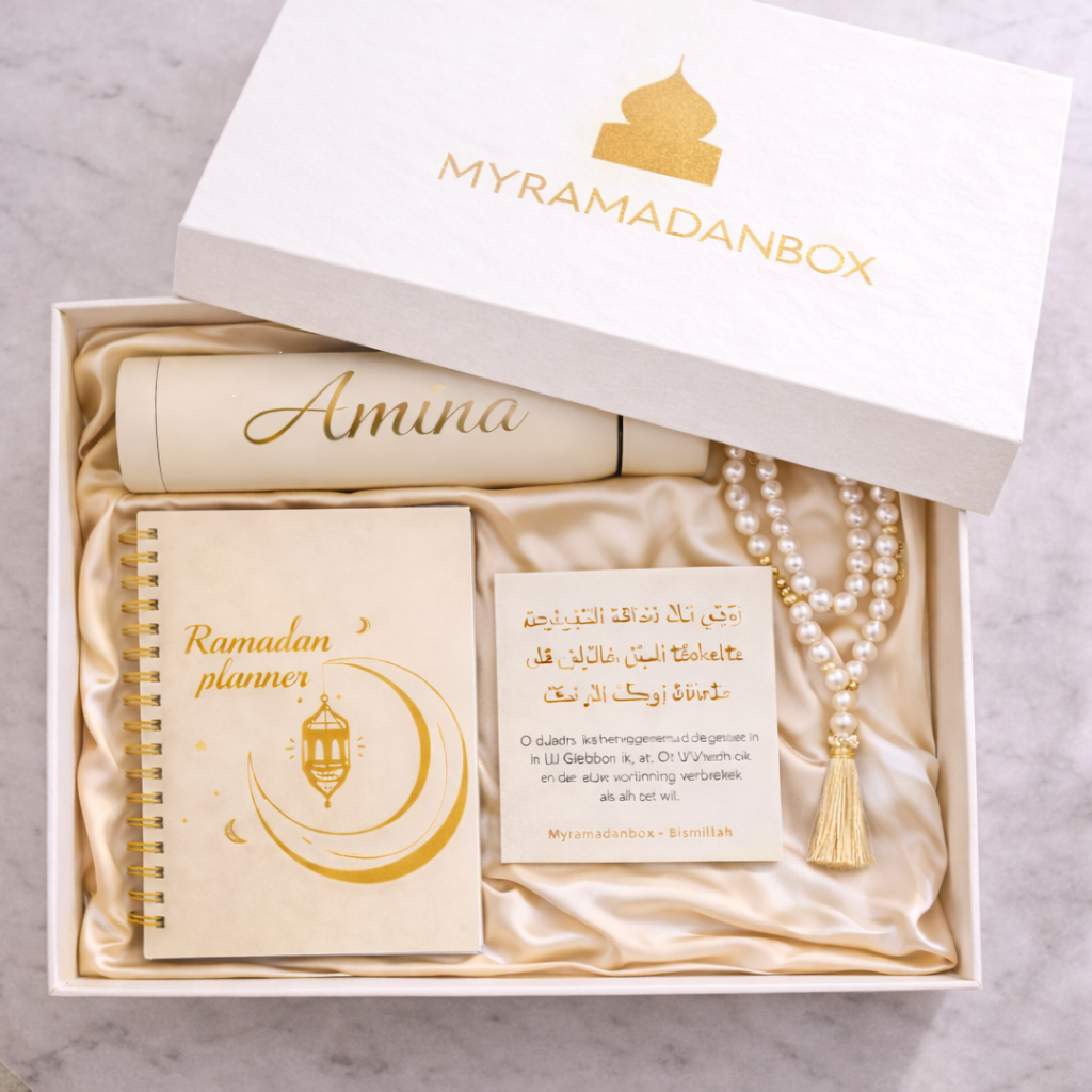 Ramadan cadeau – Myramadanbox® Bismillah (gepersonaliseerd & luxe)