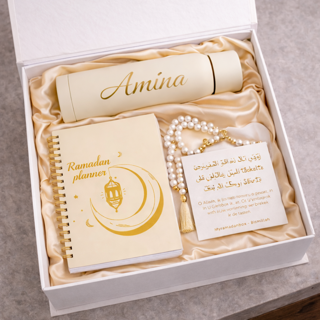 Ramadan cadeau – Myramadanbox® Bismillah (gepersonaliseerd & luxe)